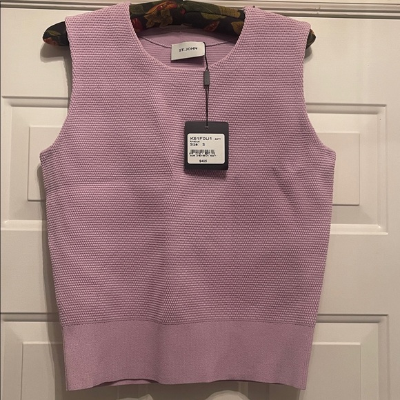 St John Sleeveless Top NWT $495
